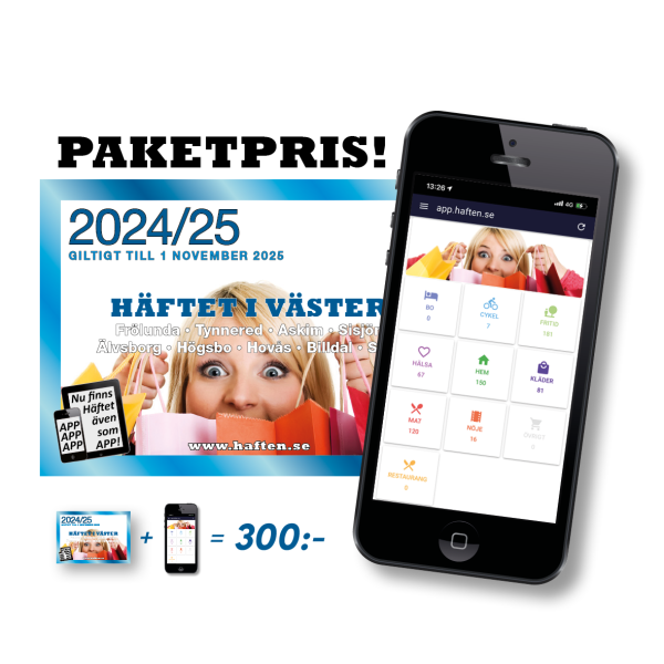 Paket Häftet i Väster, häfte+digitalt 300:-